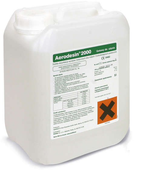 AERODESIN 2000 Dezynfekcja Powierzchni Oraz Narzędzi - 5L - obrazek 2