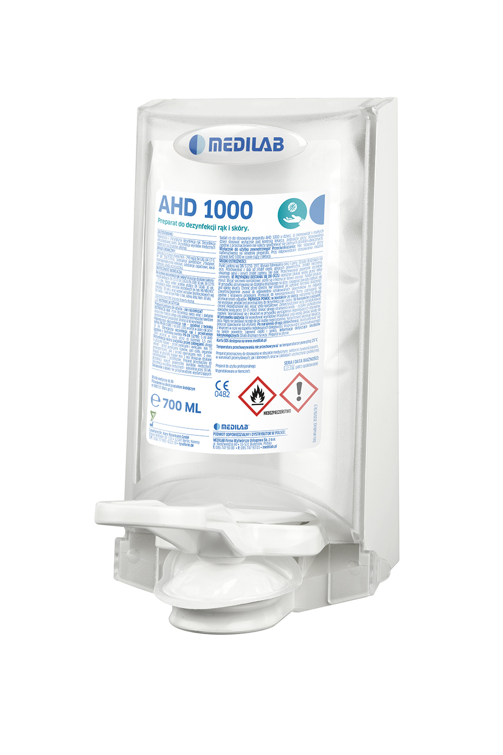 AHD 1000 Sterisol - 700ML - obrazek 2