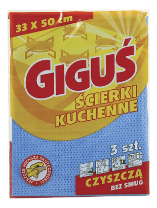 GIGUŚ Ścierka Kuchenna 3 szt.