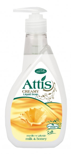 ATTIS Mydło W Płynie 400ml - obrazek 3