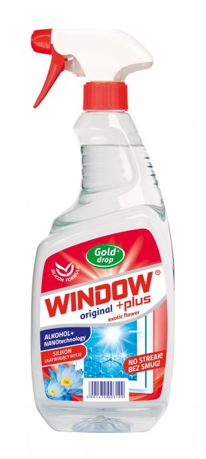 WINDOW PLUS Płyn Do Mycia Szyb I Luster 750ml - obrazek 4