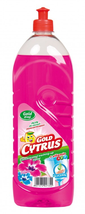GOLD CYTRUS Płyn Do Mycia Naczyń 1l - obrazek 5