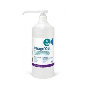 PHAGO'GEL Żel Do Higienicznej I Chirurgicznej Dezynfekcji Rąk Z Pompką - 1L