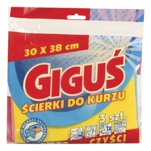 GIGUŚ Ścierka Domowa Do Kurzu 3 szt.