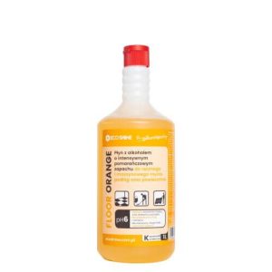 Eco Shine FLOOR ORANGE 1L - Płyn z alkoholem do mycia podłóg o zapachu pomarańczy
