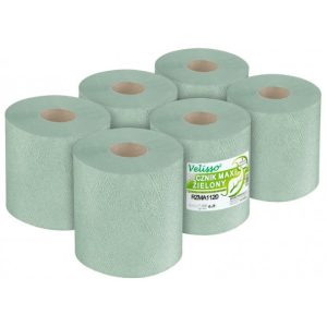 Ręcznik JUMBO MAXI K. Zielony 1W 120m 6szt.