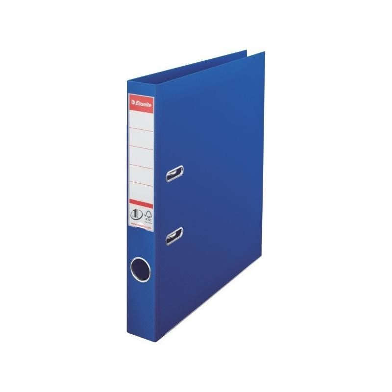 Segregator A4/50 mm Esselte z mechanizmem No.1 niebieski