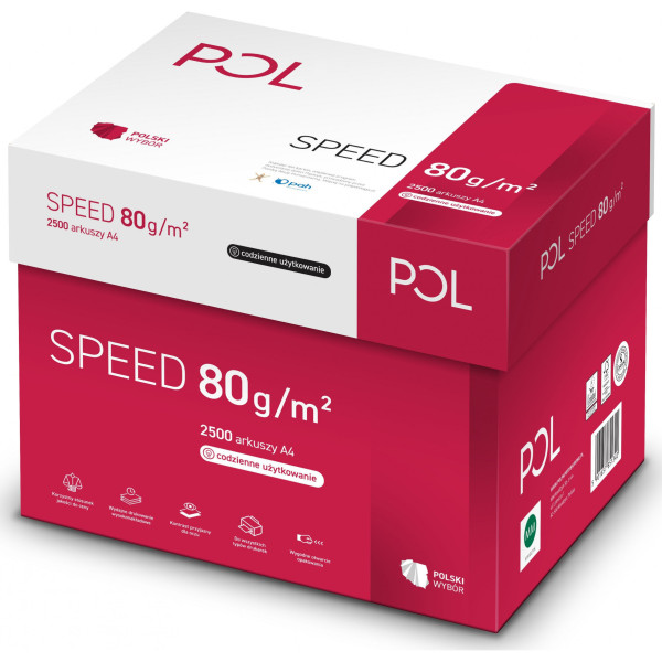 Papier POLSPEED A4 80g - obrazek 2