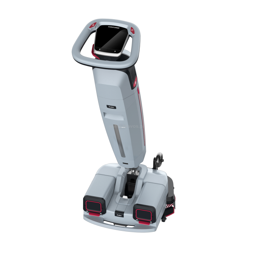 AVENTURIER ARTIST 1 PRO - pionowa mini szorowarka kolor: Szary - 2 baterie - obrazek 5